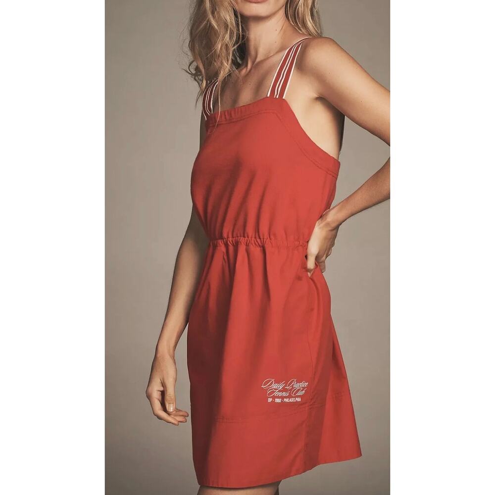 New Daily Practice By Anthropologie Passing Shot Sleeveless Mini Dress NWT Med